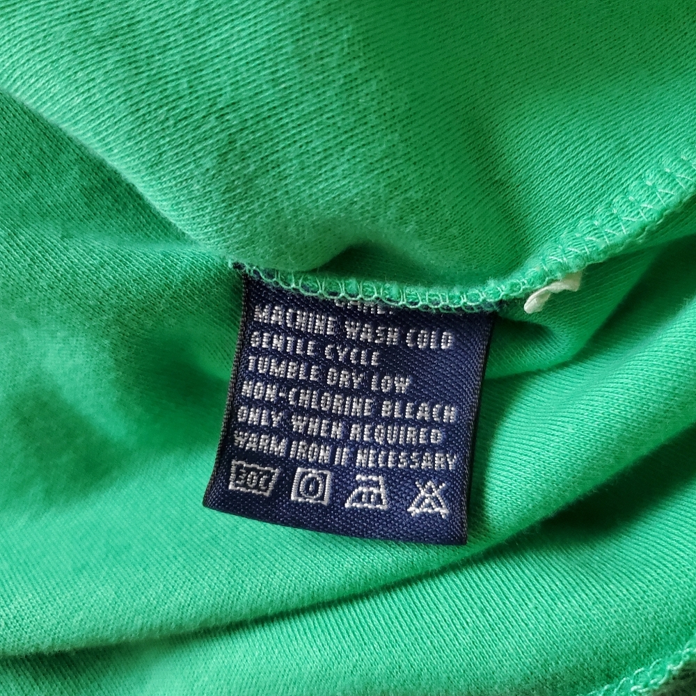Ralph Lauren Sport Pink Pony GreenTurtleneck Longsleeve Shirt Normcore Preppy - Picture 9 of 10